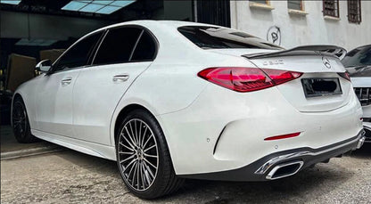 Mercedes-Benz W206 C300 C43 Sedan - P Style Carbon Fiber Trunk Spoiler