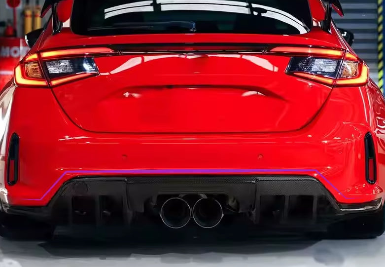 Honda Civic Type R FL5 - Carbon Fiber Rear Diffuser – Aurenzio
