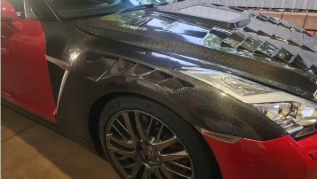 Nissan GT-R R35 - Nismo Style Carbon Fiber Fender