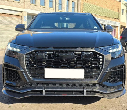Audi Q8 RSQ8 (2020–Present) - Carbon Fiber Front Grille