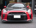 Nissan GT-R R35 - T Style Vented Carbon Fiber Front Engine Hood