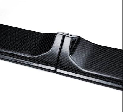 BMW XM G09 (2023–Present) - LD Style Dry Carbon Fiber Front Spoiler Lip Splitter