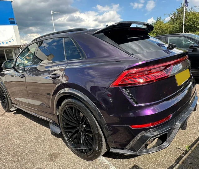 Audi Q8 RSQ8 Carbon Fiber Rear Diffuser