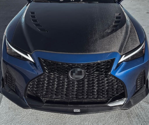 Lexus IS Series (2021–2025) - Carbon Fiber Vented Hood