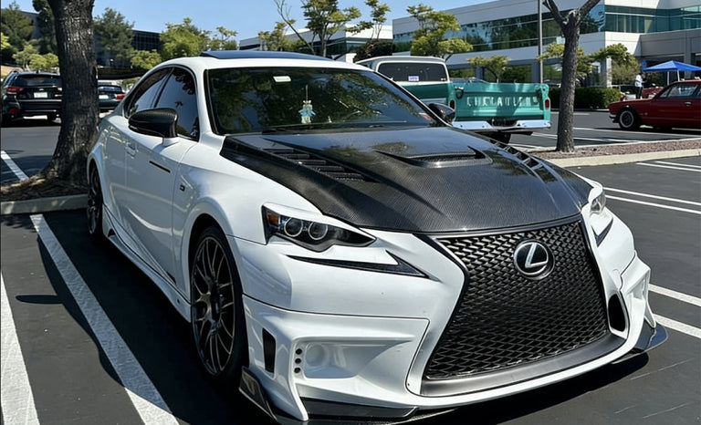 Lexus IS Series (2014–2020) - Carbon Fiber Vented Hood