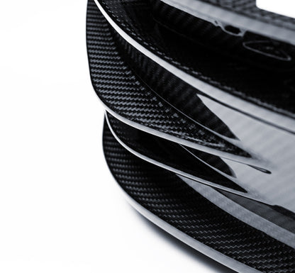 Porsche 911 992.2 Carrera / Carrera 4 / Carrera 4S / Carrera T - Paktechz Dry Carbon Fiber Upper Rear Diffuser