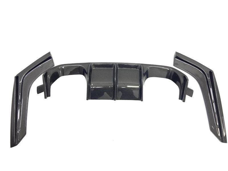 BMW F80/F82/F83 M3/M4 Carbon Fiber V Style Rear Diffuser