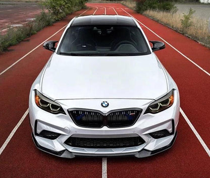 BMW M2 F87 Carbon Fiber V Style Front Lip