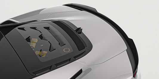 Maserati MC20 - Prepreg Dry Carbon Fiber Replacement Trunk Spoiler