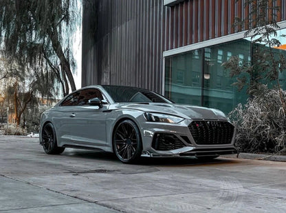 Audi RS5 B9.5 Coupe (2020-2024) - AE Style Carbon Fiber Front Lip Spoiler