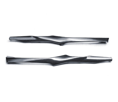 Ferrari 296 GTB / GTS - OEM Style Prepreg Dry Carbon Fiber Interior Front Axle Saddle