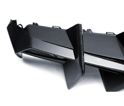Lamborghini Revuelto - MSY Style Prepreg Dry Carbon Fiber Rear Diffuser Spoiler with LED Brake Light