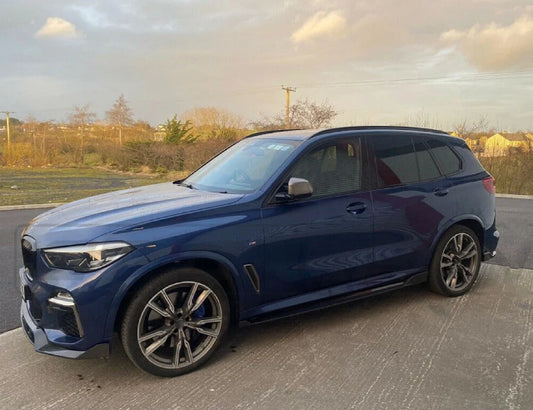 BMW G05 X5 – Carbon Fiber Side Skirt Extensions