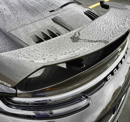 Porsche 911 992 Turbo S - Dry Carbon Fiber Duckbill Trunk Lid
