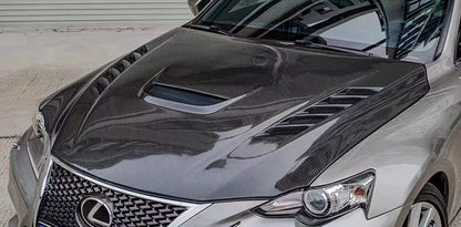 Lexus IS Series (2014–2020) - Carbon Fiber Vented Hood