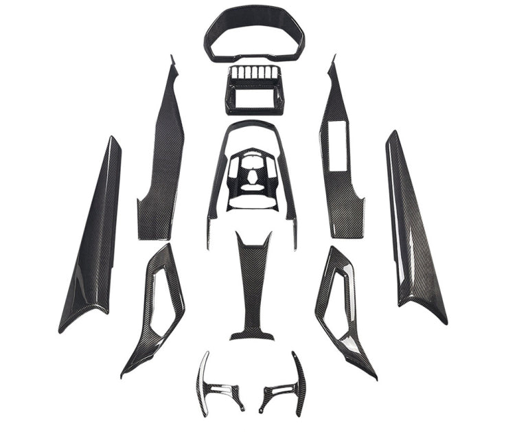 Lamborghini Aventador – Dry Carbon Fiber Interior Trim Set