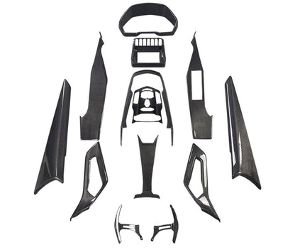 Lamborghini Aventador – Dry Carbon Fiber Interior Trim Set