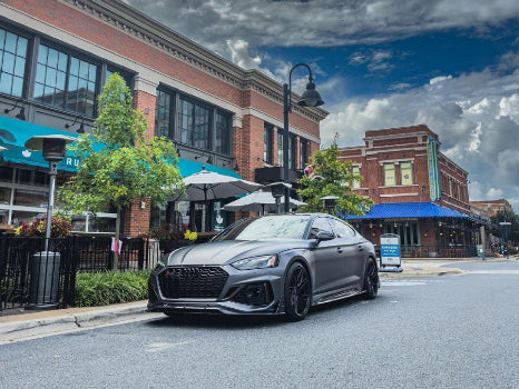 Audi RS5 B9.5 (2020-2024) - FD Style Carbon Fiber Front Lip Spoiler