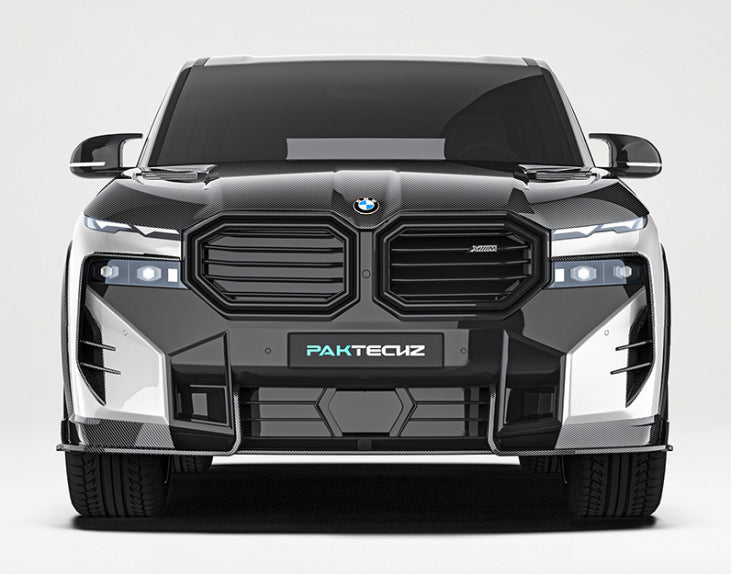 BMW XM G09 - Paktechz Prepreg Dry Carbon Fiber Front Lip Spoiler