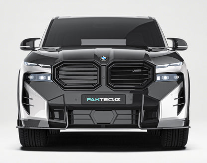BMW XM G09 - Paktechz Prepreg Dry Carbon Fiber Front Lip Spoiler
