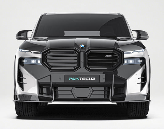 BMW XM G09 - Paktechz Prepreg Dry Carbon Fiber Front Lip Spoiler
