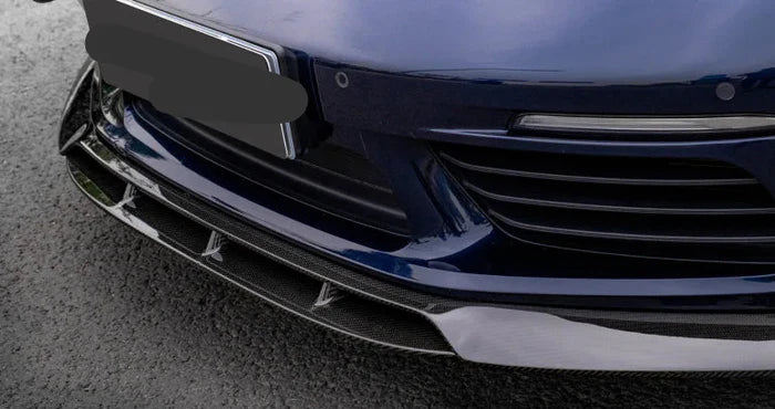 Porsche 718 Cayman / Boxster (2016–2023) - Dry Carbon Fiber Front Splitter Lip