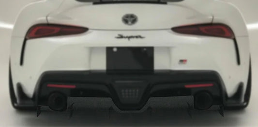 Toyota A90 GR Supra - VRS Style Carbon Fiber Rear Diffuser