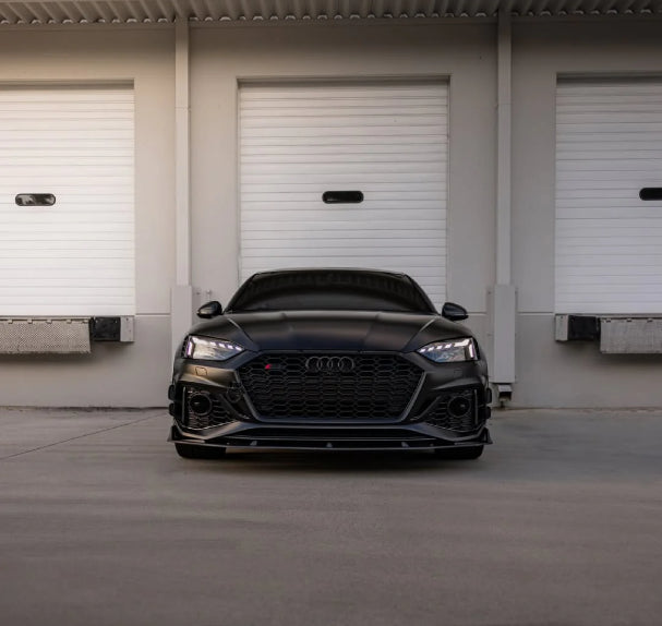 Audi RS5 B9.5 Coupe (2020-2024) - AE Style Carbon Fiber Front Lip Spoiler