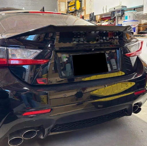 Lexus RC F RCF 2015-18 - Carbon Fiber Rear Trunk Spoiler