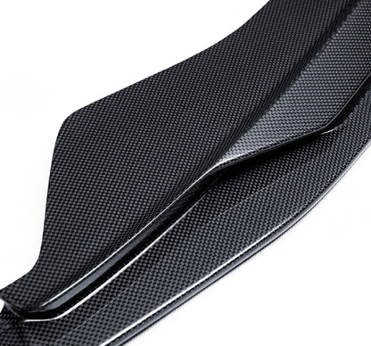 Ferrari 296 GTB / GTS - PT Prepreg Dry Carbon Fiber Front Splitter Lip Spoiler