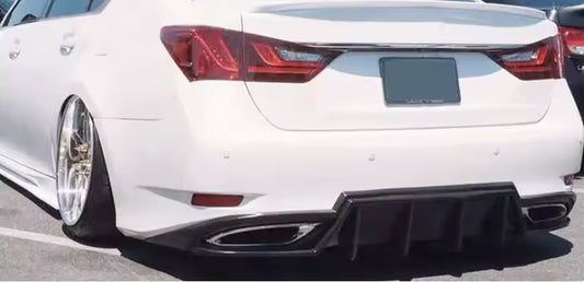 Lexus GS350 F Sport (2013–2015) – Carbon Fiber Rear Diffuser