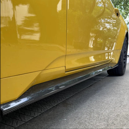 Ford Mustang S650 EcoBoost / GT Coupe (2024+) - Carbon Fiber Side Skirts