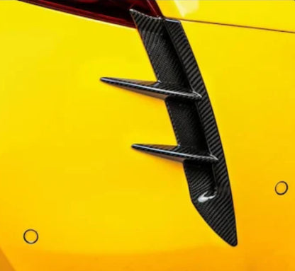 Toyota A90 Supra - Carbon Fiber Rear Bumper Canards