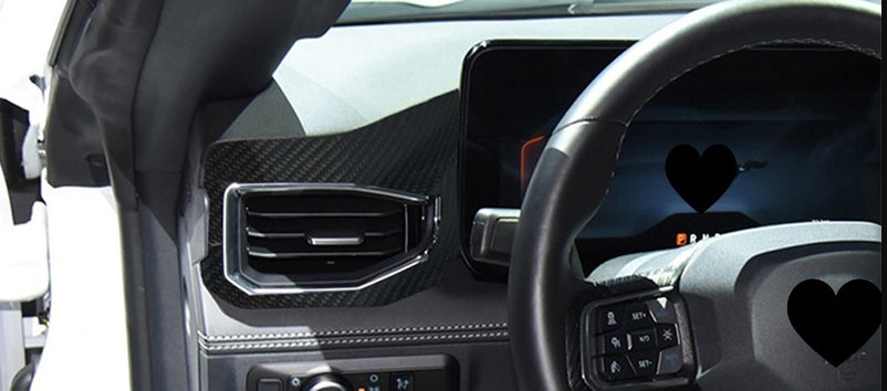 Ford Mustang S650 (2024+) - Dry Carbon Fiber Interior Trim Kit