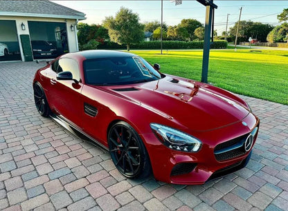 Mercedes AMG GT / GTS – Carbon Fiber Side Skirt Extensions