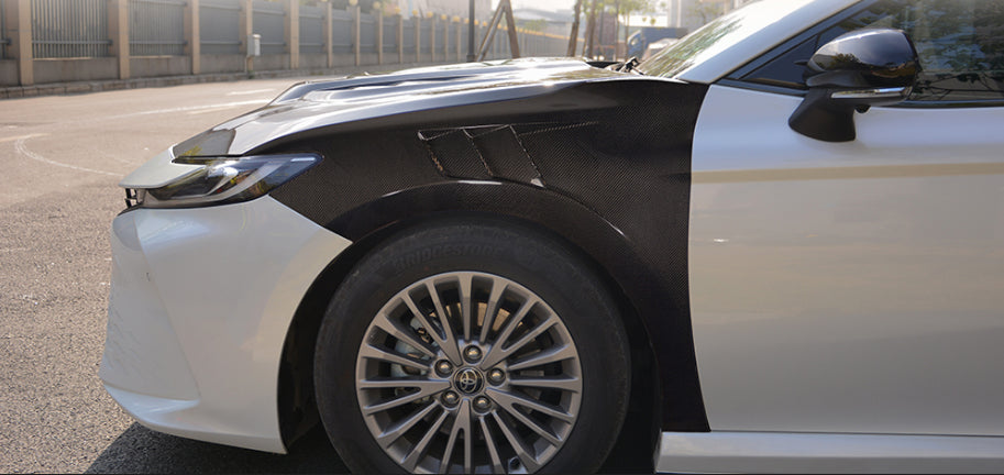 Toyota Camry XV80 (2024+) - HT Style Vented Carbon Fiber Front Fenders