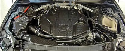 Audi B9 RS4, B9 RS5, 80A SQ5, C8 S6, & C8 S7 Carbon Fiber Engine Cover
