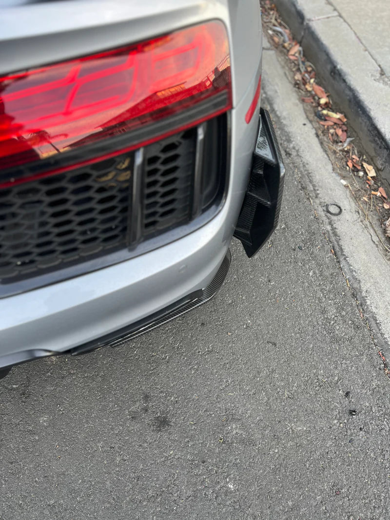 Audi R8 Gen 2 - Carbon Fiber Rear Canards