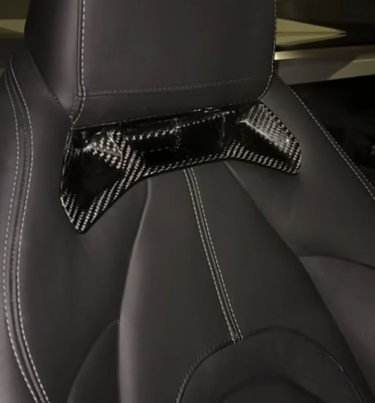 Toyota A90 Supra - Carbon Fiber Seat Trims