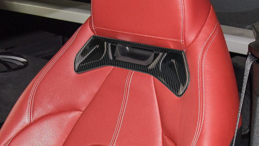 Toyota A90 Supra - Carbon Fiber Seat Trims