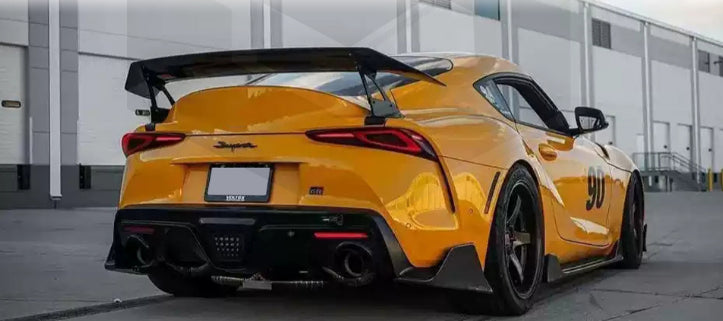 Toyota A90 Supra - Voltex Style Carbon Fiber Rear Wing