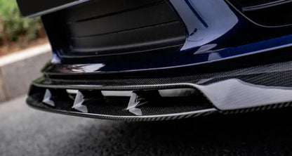Porsche 718 Cayman / Boxster (2016–2023) - Dry Carbon Fiber Front Splitter Lip