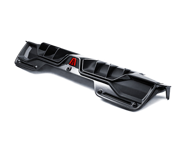 Ferrari 296 GTB / GTS - PT Prepreg Dry Carbon Fiber Rear Diffuser Spoiler