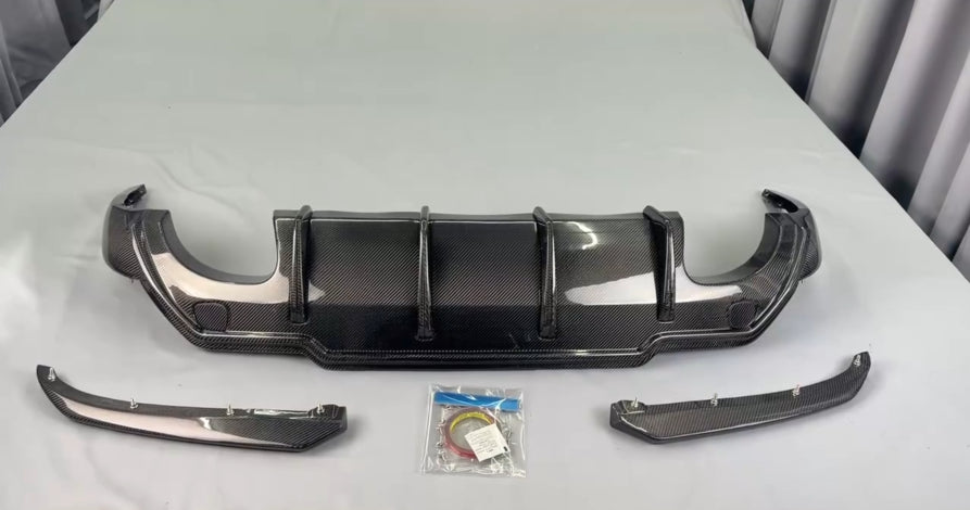 Lexus GS250 / GS350 / GS450h / GS F - Carbon Fiber Rear Diffuser