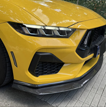 Ford Mustang S650 EcoBoost Base Model (2024+) - Carbon Fiber Front Lip