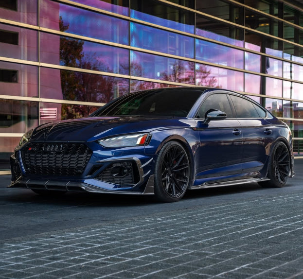 Audi RS5 B9.5 (2020-2024) - FD Style Carbon Fiber Front Lip Spoiler