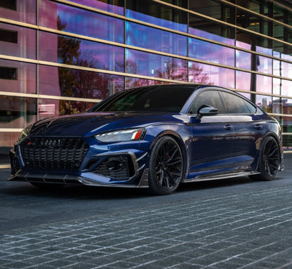 Audi RS5 B9.5 (2020-2024) - FD Style Carbon Fiber Front Lip Spoiler