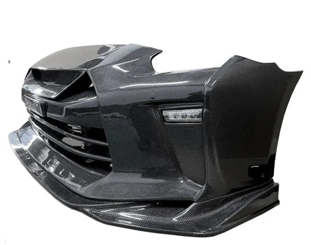 Nissan GT-R R35 – TS Style Carbon Fiber Front Bumper & Front Lip