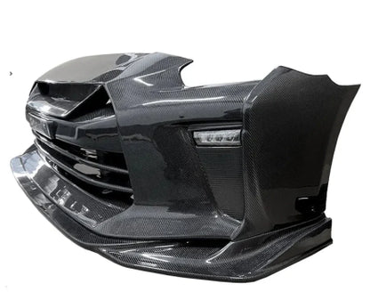 Nissan GT-R R35 – TS Style Carbon Fiber Front Bumper & Front Lip