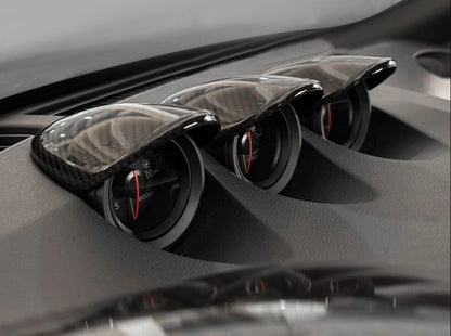 Nissan 400Z - Carbon Fiber Gauges Cover
